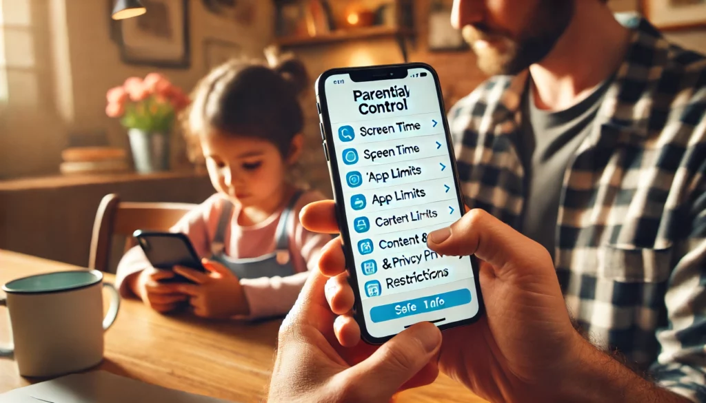 control parental en un iphone